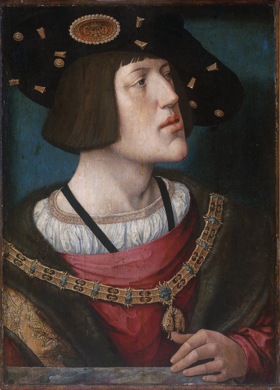 V. Károly, Szent Római császár portréja alkotó: Bernard van Orley