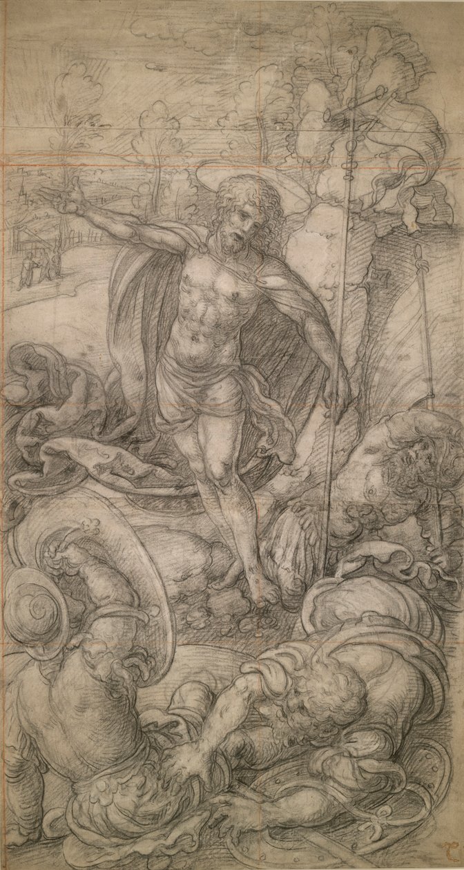 Krisztus feltámadása alkotó: Bernard van Orley