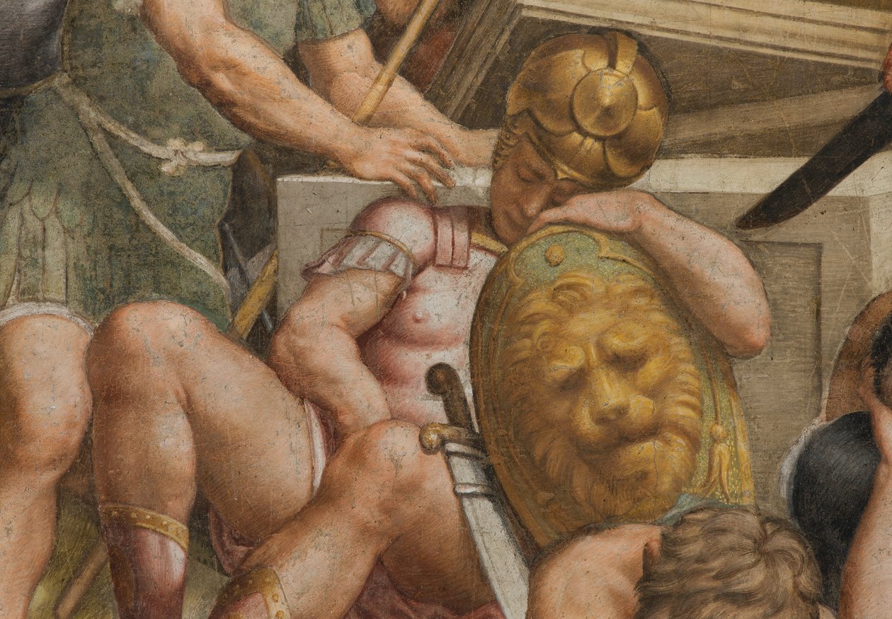 Counterfaccata, Bernardino Gatti, Feltámadás 1529, Részlet alkotó: Bernardino Gatti