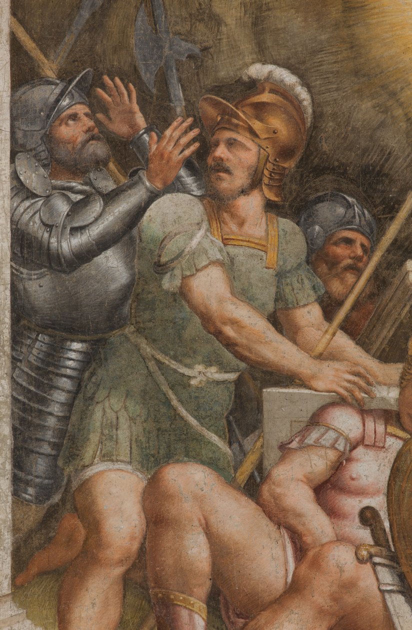 Counterfaccata, Bernardino Gatti, Feltámadás 1529, Részlet alkotó: Bernardino Gatti