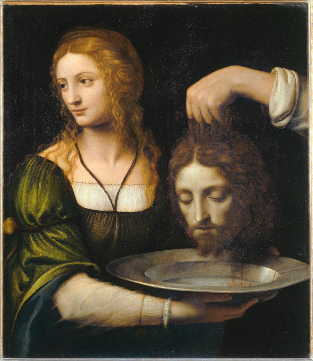Salome megkapja Keresztelő Szent János fejét ... alkotó: Bernardino (attr. to) Luini