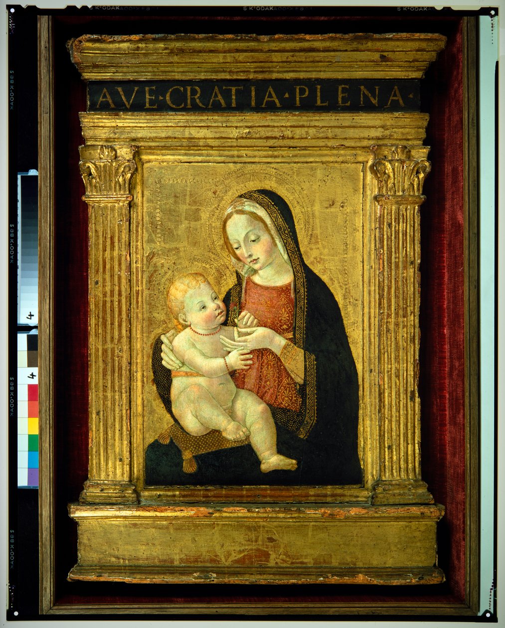 Madonna és gyermeke (festmény) alkotó: Bernardino Fungai