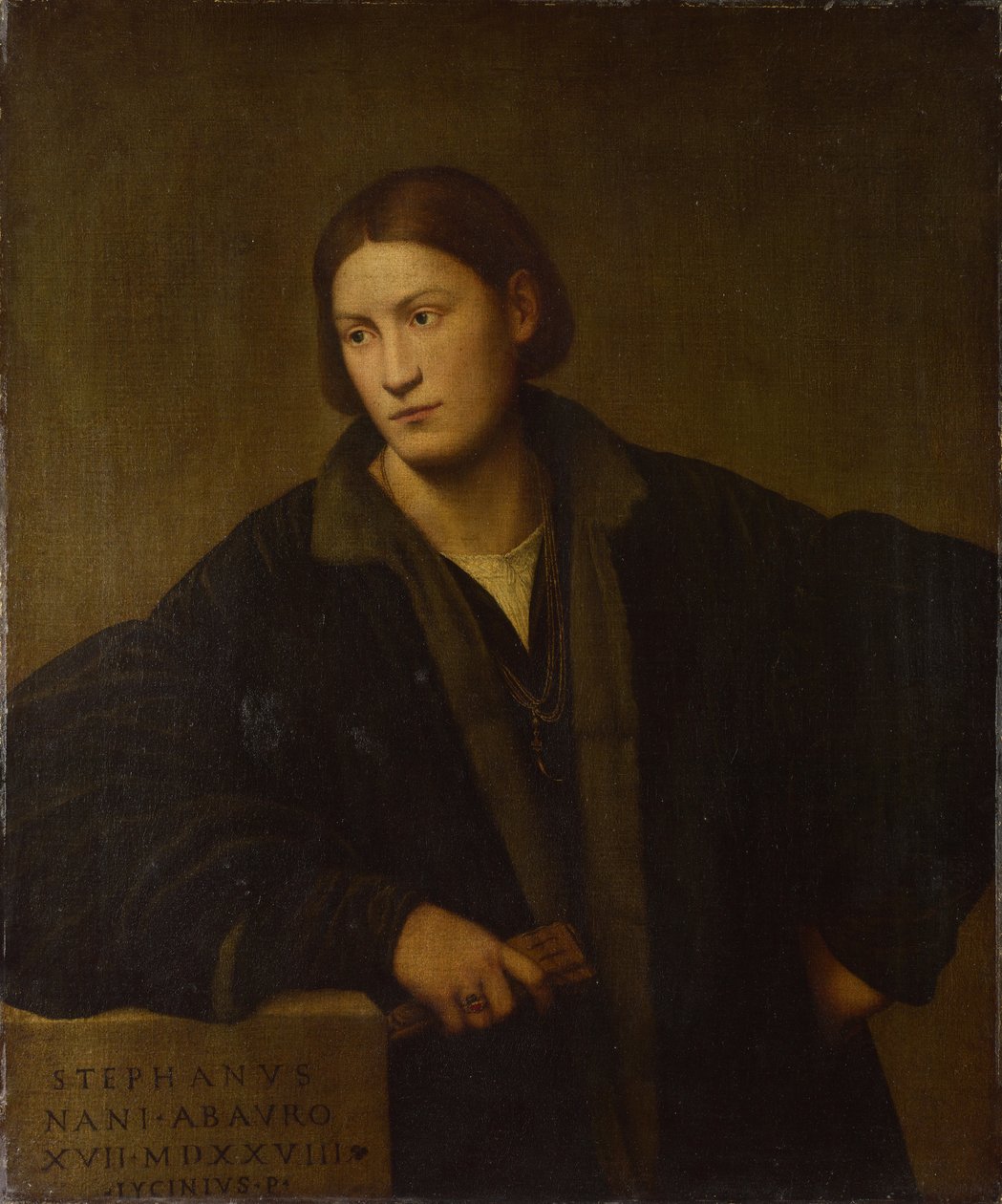 Stefano Nani portréja, 1528 alkotó: Bernardino Licinio