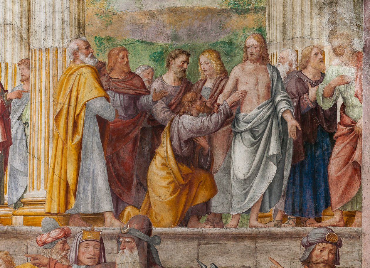 Krisztus szenvedésének és keresztre feszítésének részlete alkotó: Bernardino Luini