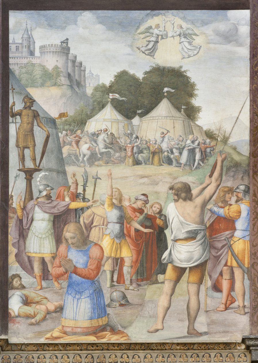 Szent Mauritius mártíromsága alkotó: Bernardino Luini