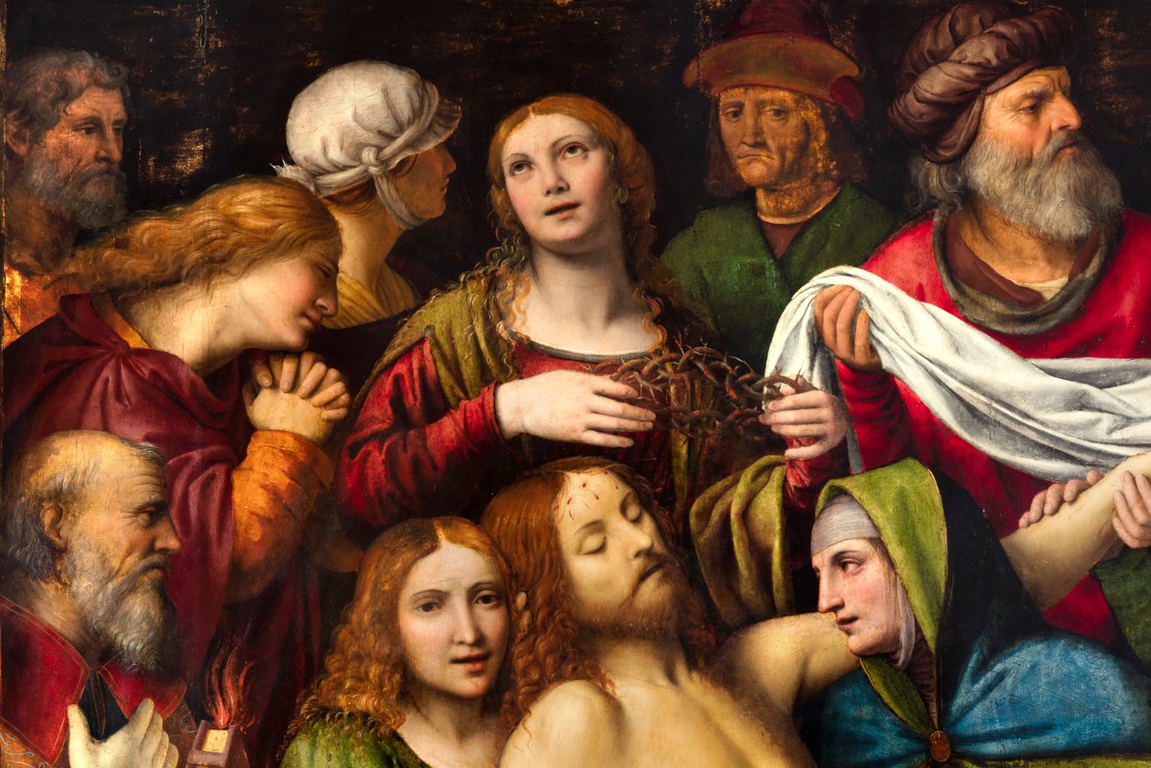 Milánó, San Giorgio al Palazzo templom, Bernardino Luini, lerakódás alkotó: Bernardino Luini