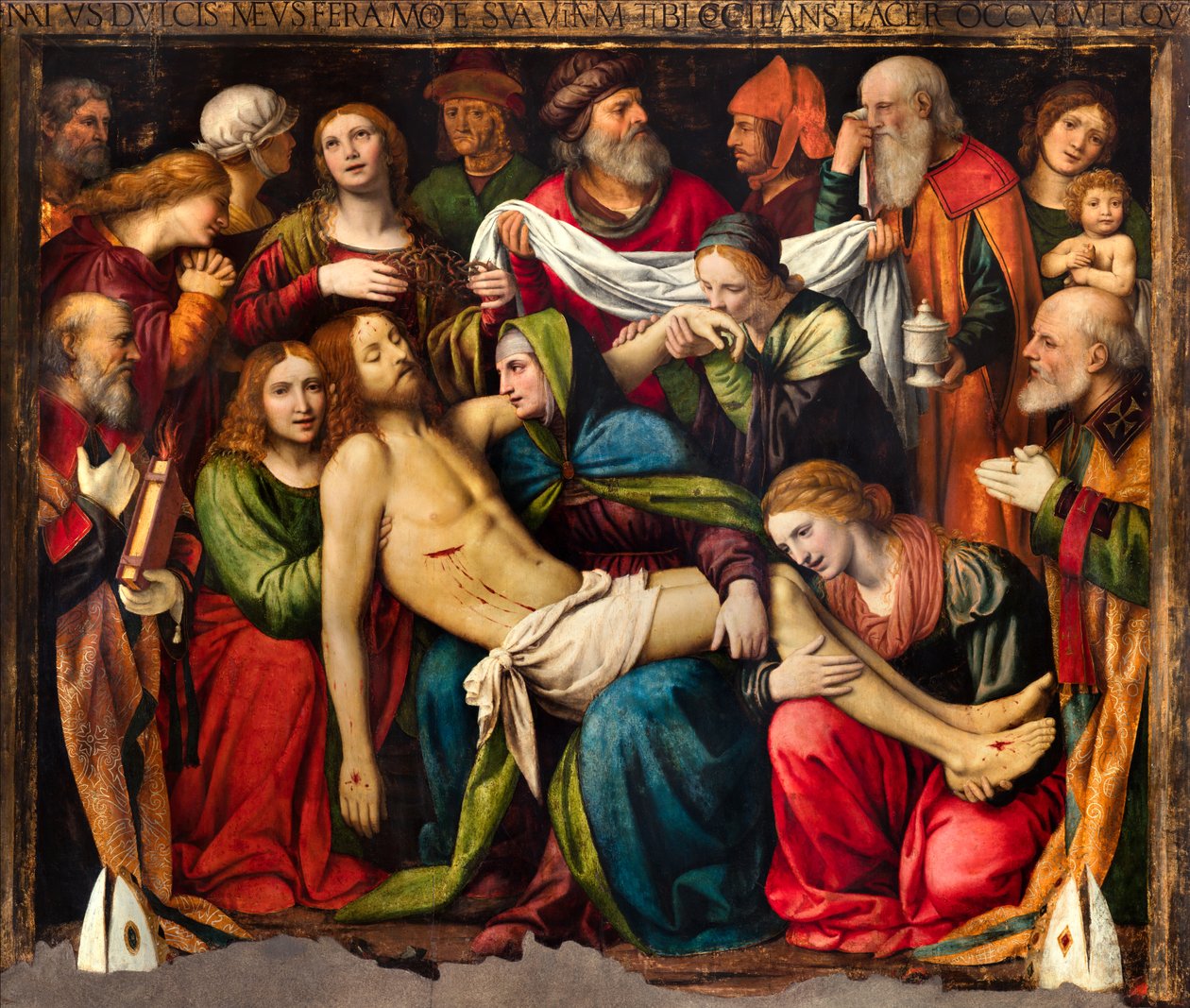 Milánó, San Giorgio al Palazzo templom, Bernardino Luini, síremlék alkotó: Bernardino Luini