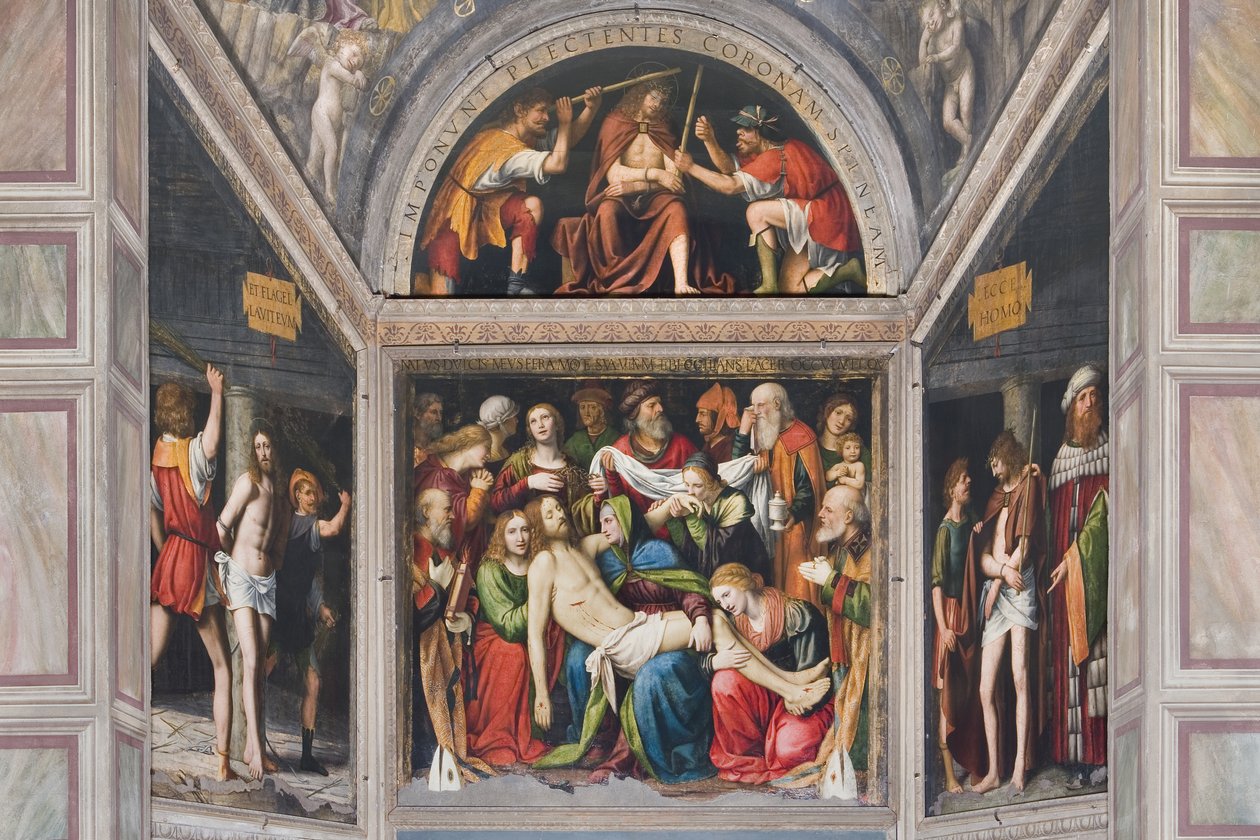 Krisztus szenvedése, 1516 alkotó: Bernardino Luini