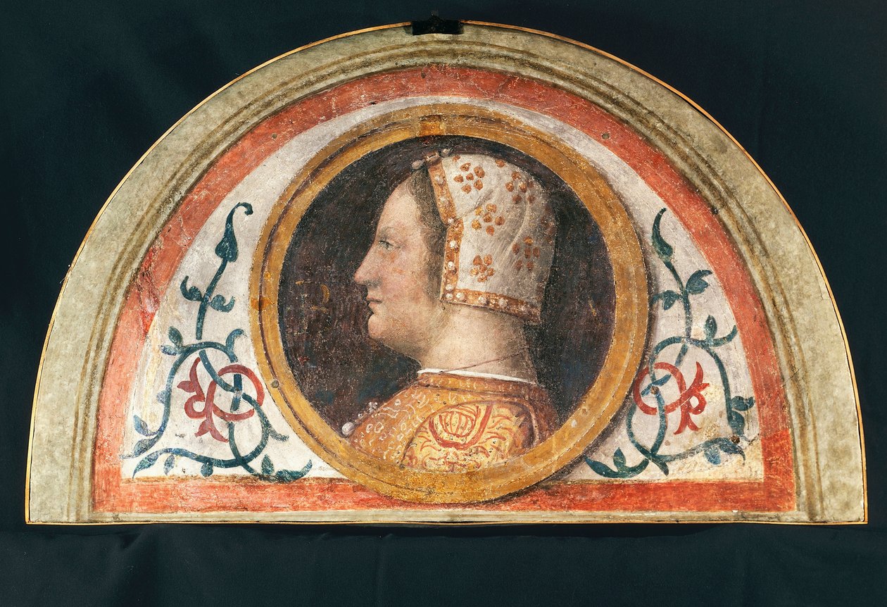 Savoyai Bona portréja (Avigliana alkotó: Bernardino Luini