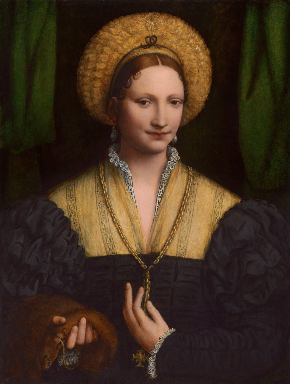 Egy hölgy portréja alkotó: Bernardino Luini