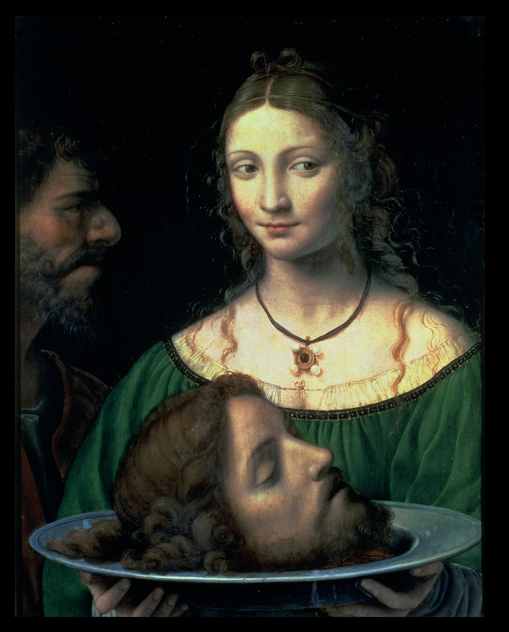 Salome Keresztelő János fejével, 1525-1530 körül (panel) alkotó: Bernardino Luini