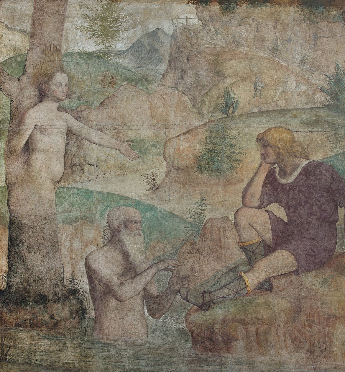 Súlyos Driope és Tavaiano vigasztalta, 1513-1514. alkotó: Bernardino Luini