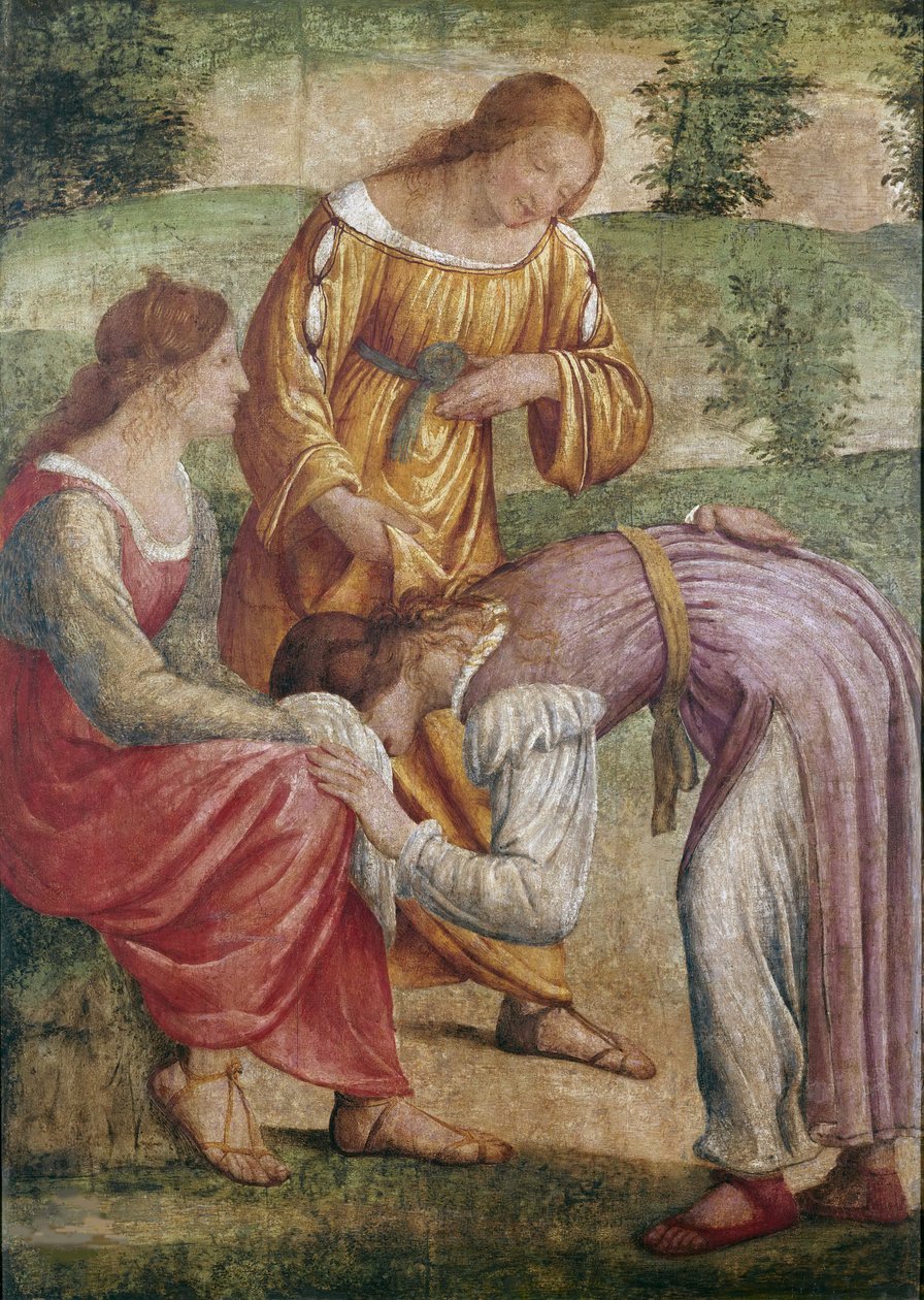 Az aranypárna játéka Az aranypárna játéka, 1514 körül. alkotó: Bernardino Luini