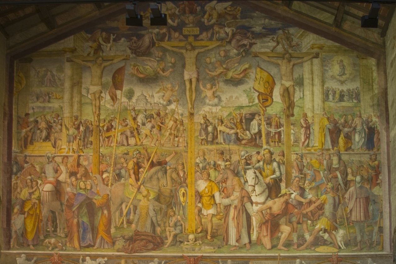 Krisztus szenvedése, 1519 alkotó: Bernardino Luini