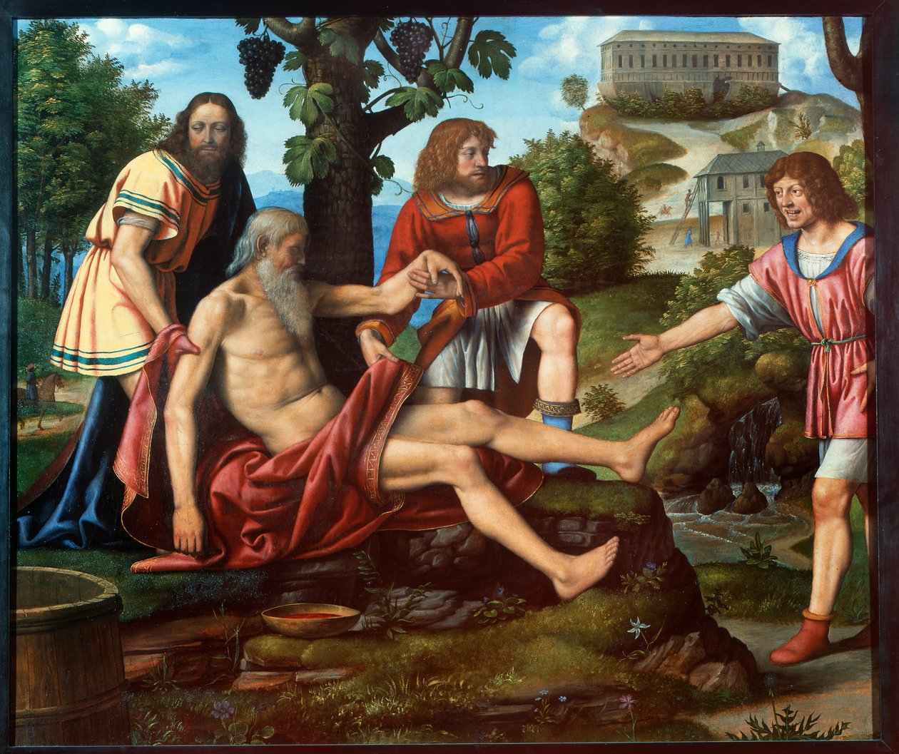 Cam megvetése alkotó: Bernardino Luini