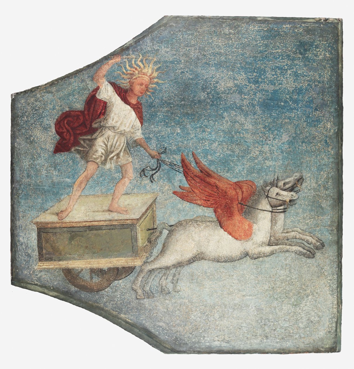 Apollo szekere, kb. 1509. alkotó: Bernardino Pinturicchio