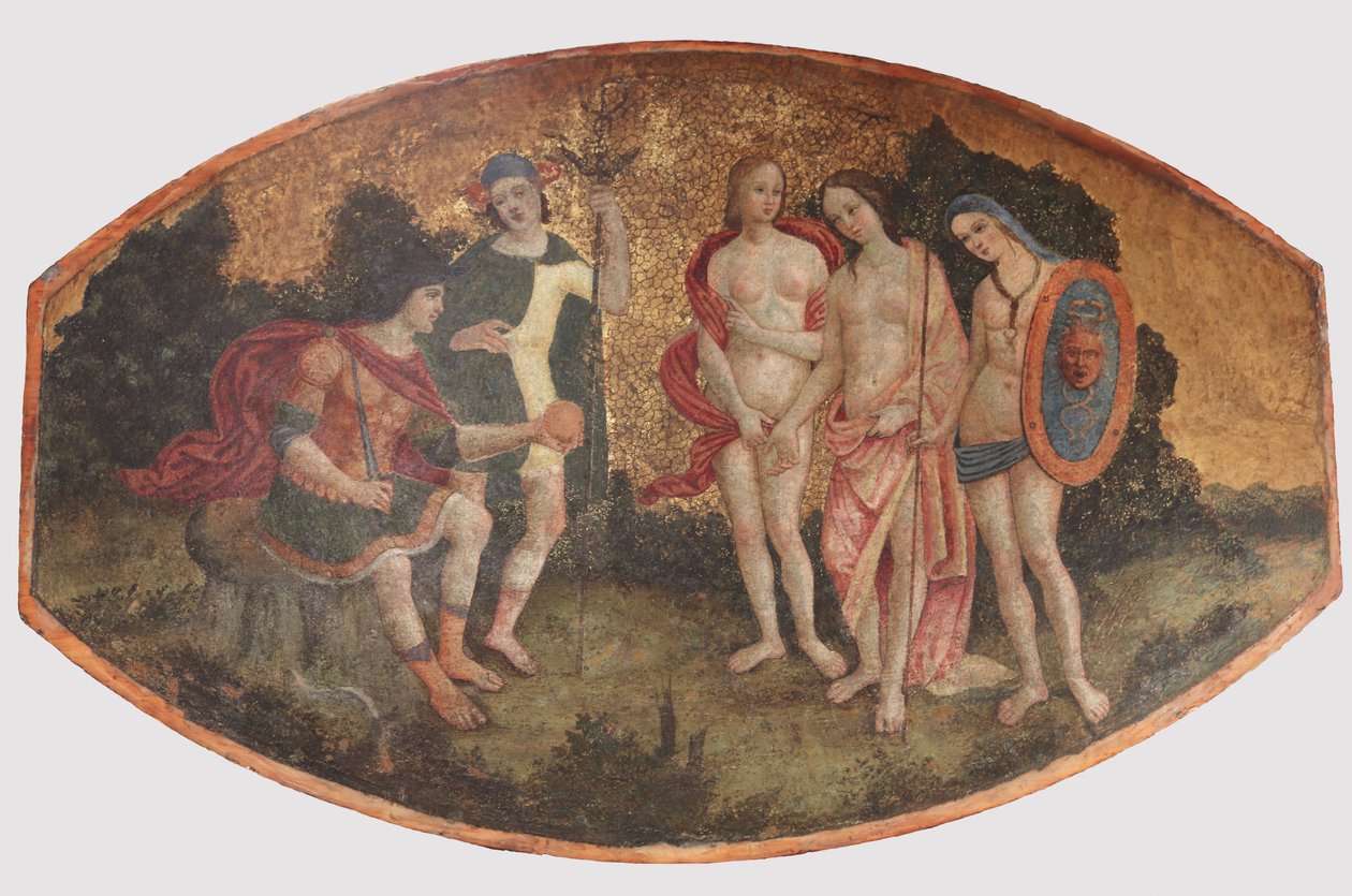 Párizsi ítélet, kb. 1509. alkotó: Bernardino Pinturicchio