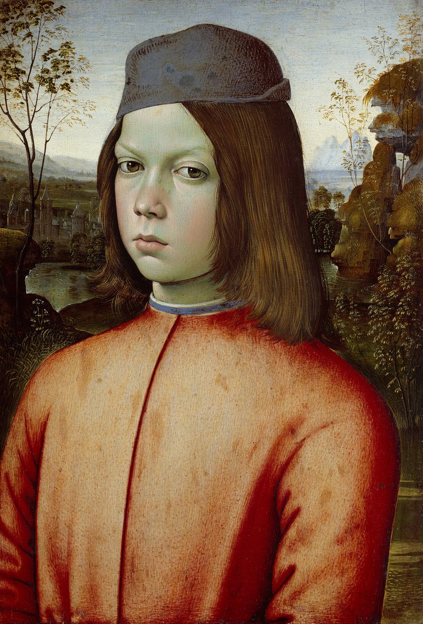Egy fiú portréja, c1500 alkotó: Bernardino Pinturicchio