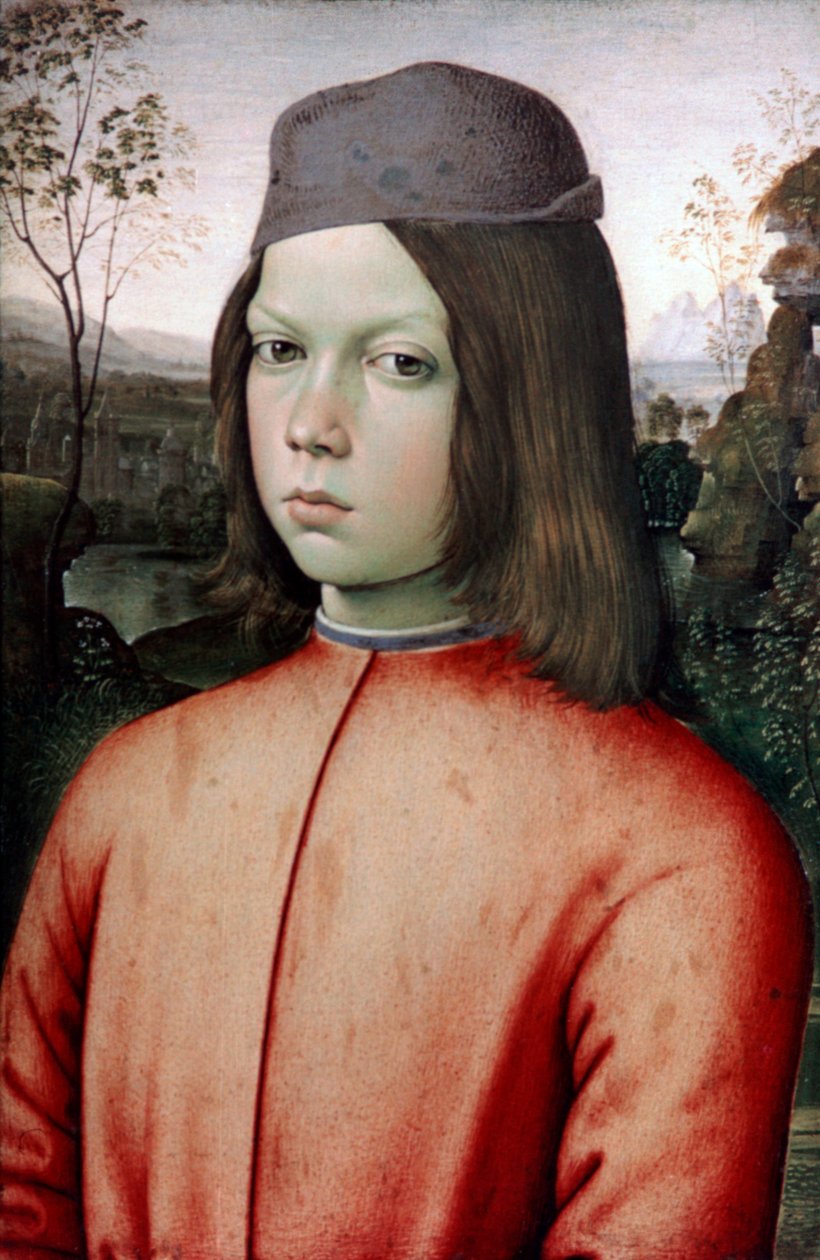 „Egy fiú portréja”, 1480-1485 alkotó: Bernardino Pinturicchio