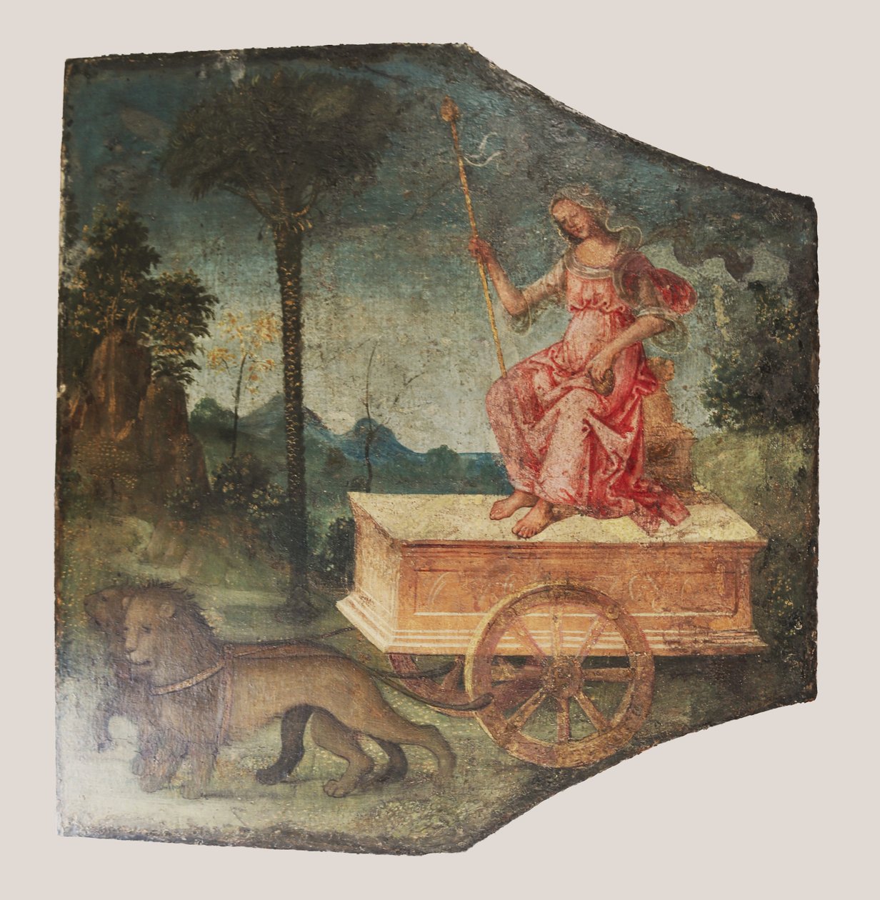 Cybele diadala, kb. 1509. alkotó: Bernardino Pinturicchio