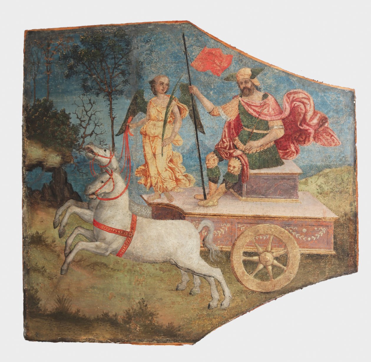 A Mars diadala, kb. 1509. alkotó: Bernardino Pinturicchio