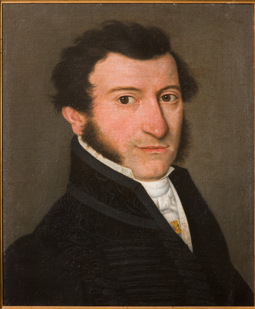 Egy úriember portréja (olaj, vászon) alkotó: Bernardino Rossi