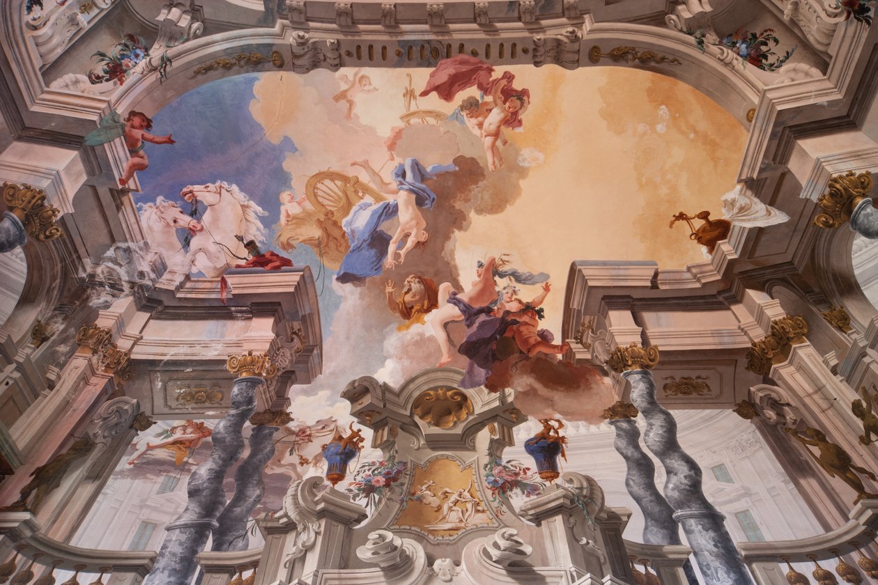 A Phaethon bukása alkotó: Bernardino and Fabrizio Galliari