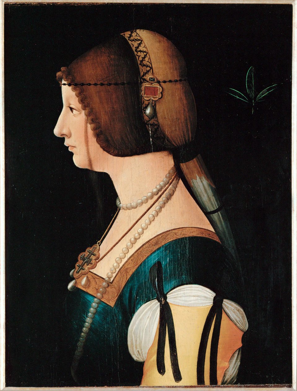 Bianca Maria Sforza, I. Maximilian császár második felesége ... alkotó: Bernardino de