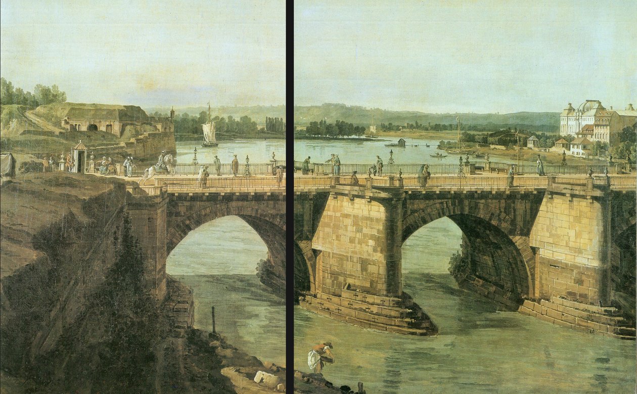 Augustus Lößnitz alkotó: Bernardo Bellotto