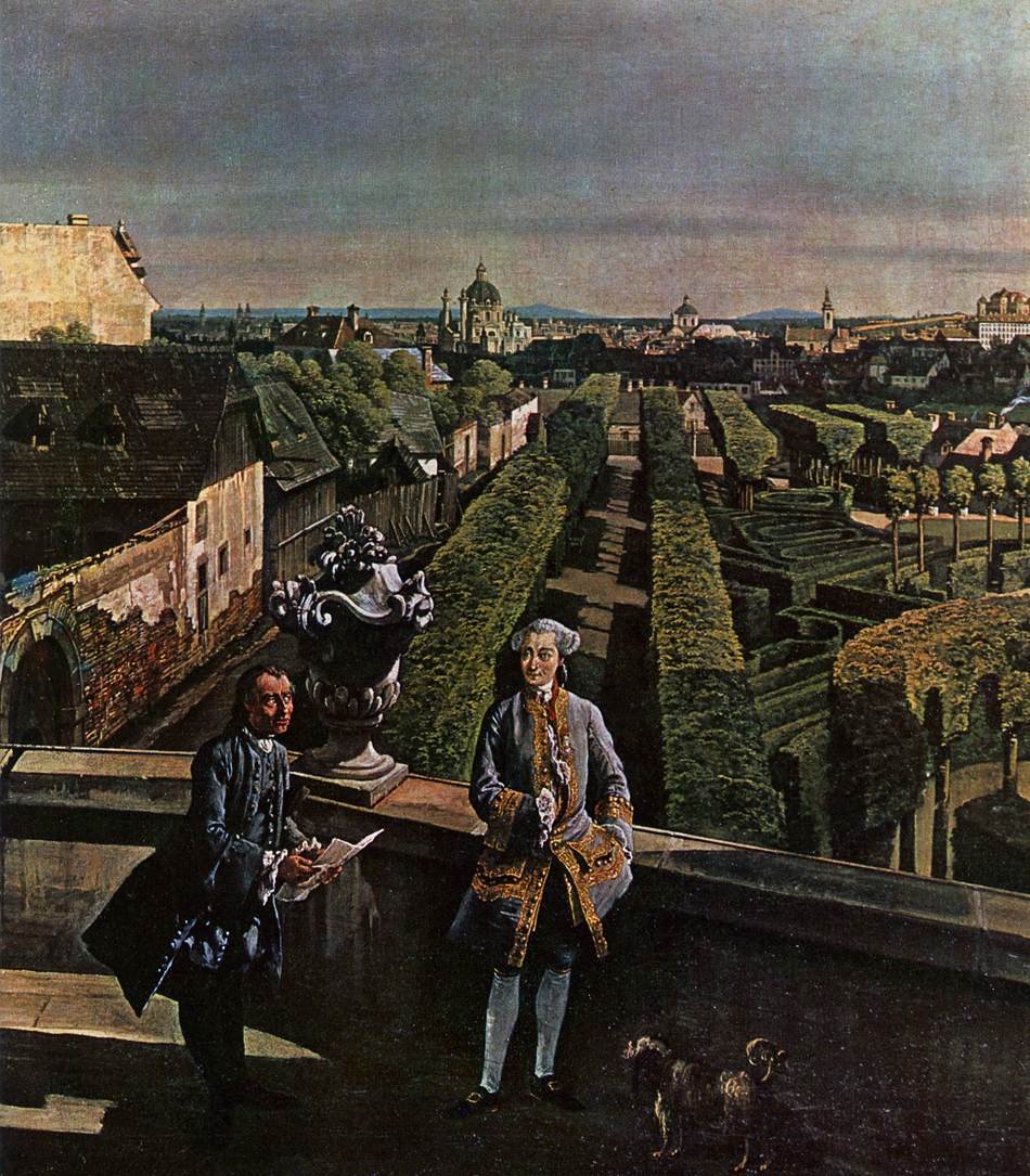 Bécs, Panorama from Palais Kaunitz alkotó: Bernardo Bellotto