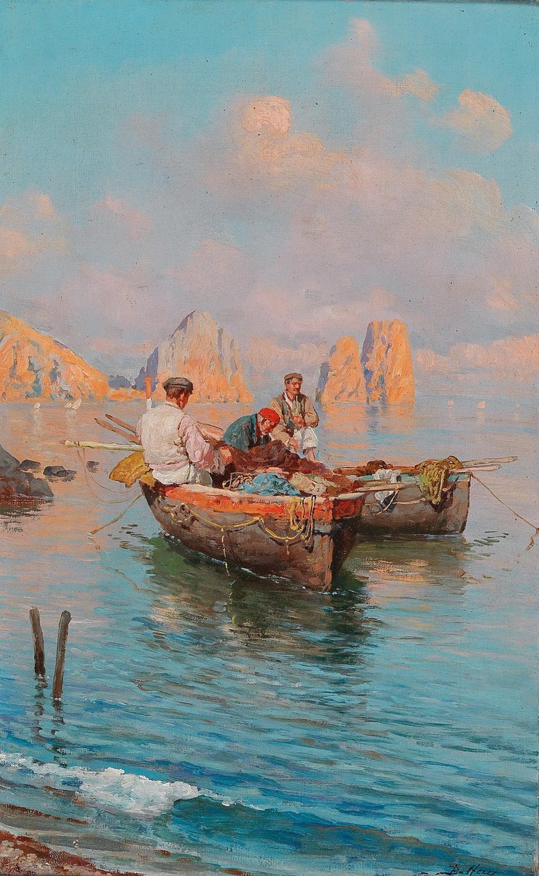 Capri motívuma alkotó: Bernardo Hay