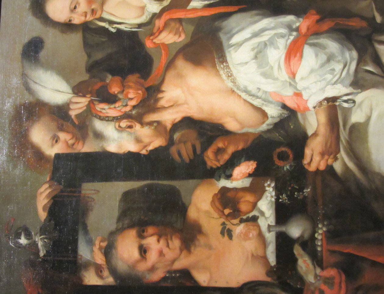 A mulandóság allegóriája (Old Coquette) alkotó: Bernardo Strozzi