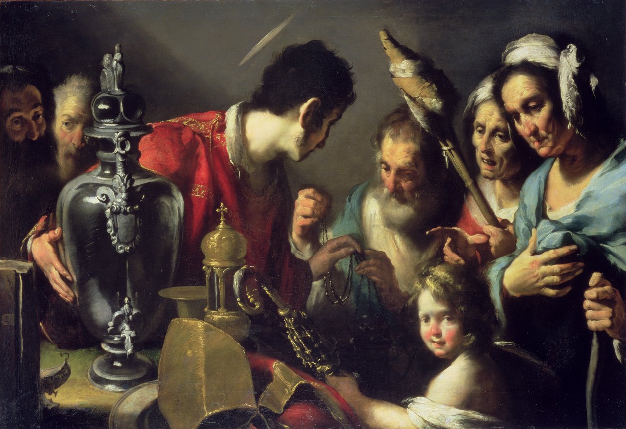 A Szent Lőrinc Jótékonysági Alapítvány alkotó: Bernardo Strozzi
