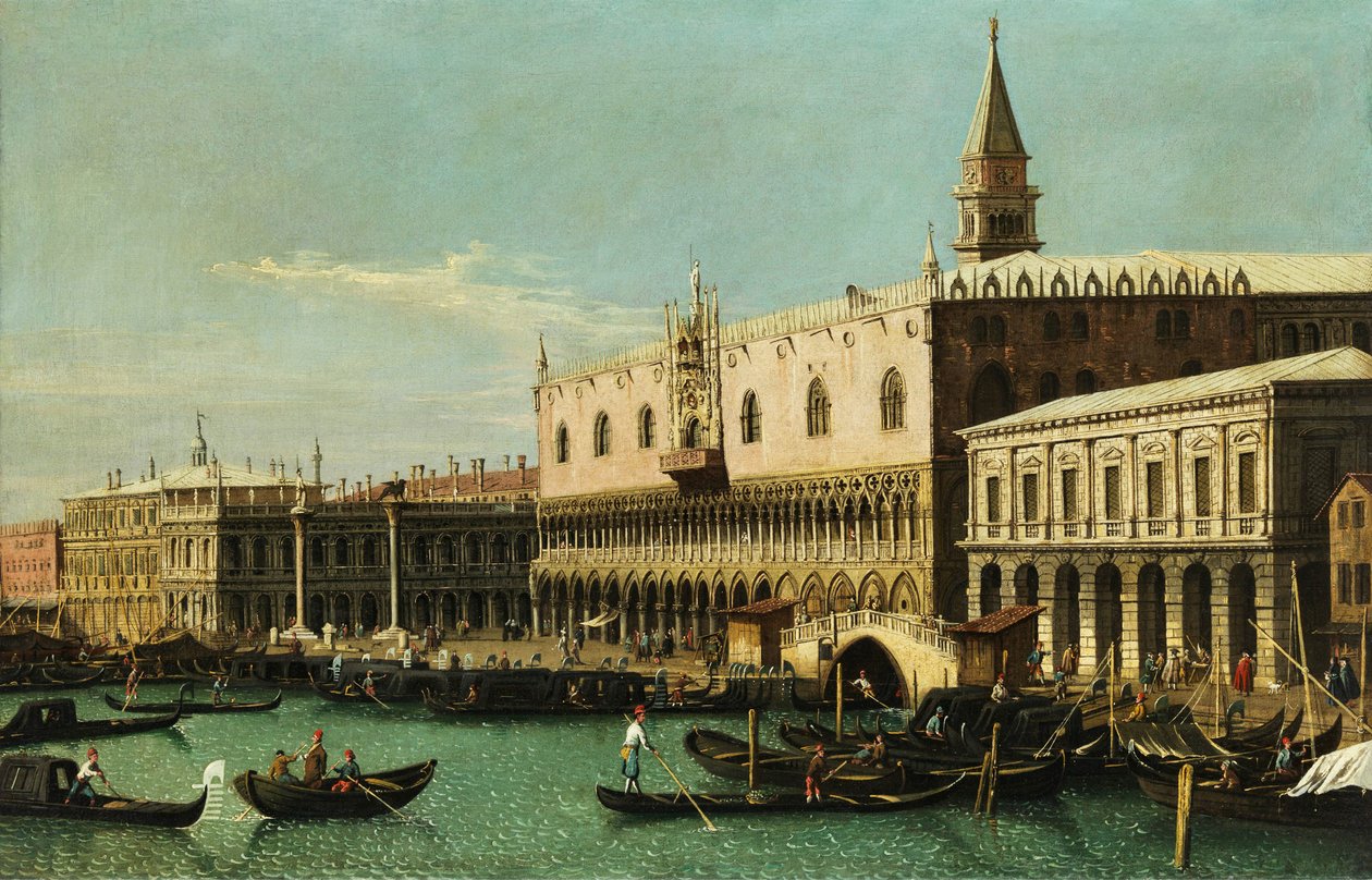 Bernardo Bellotto Dogenpalast alkotó: Bernardo Bellotto