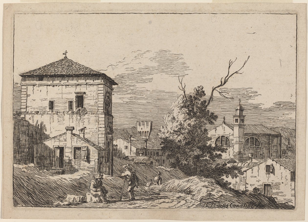 Táj egy halott fával alkotó: Bernardo Bellotto