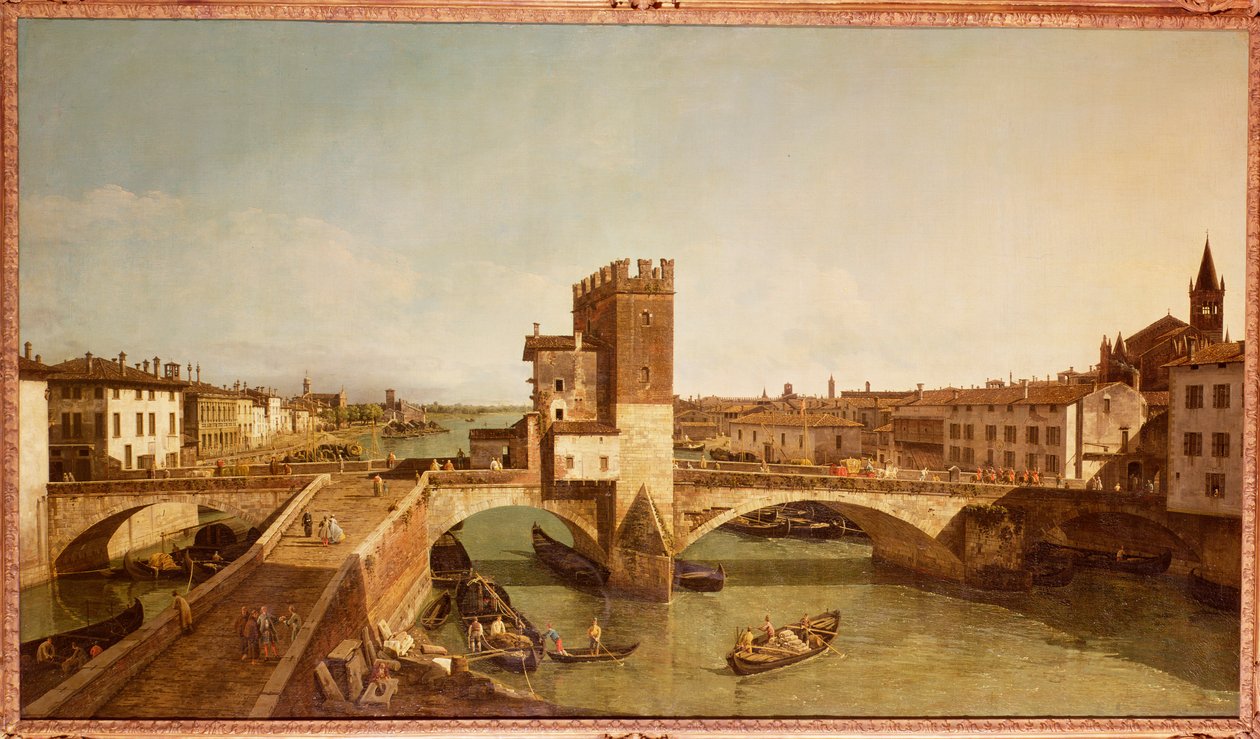 Ponte Delle Navi, Verona alkotó: Bernardo Bellotto