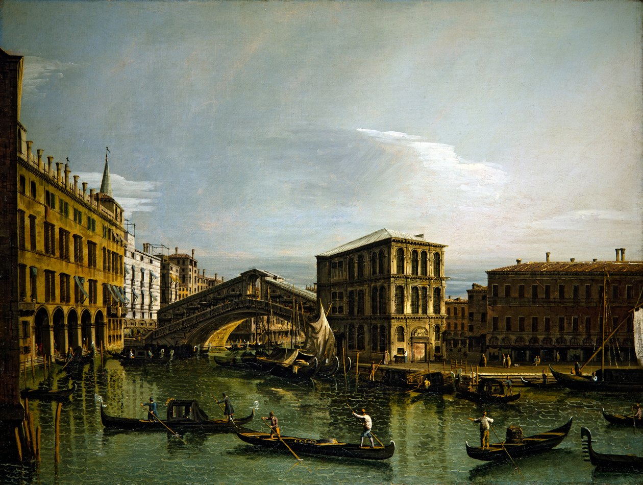 A Canal Grande, Velence alkotó: Bernardo Bellotto
