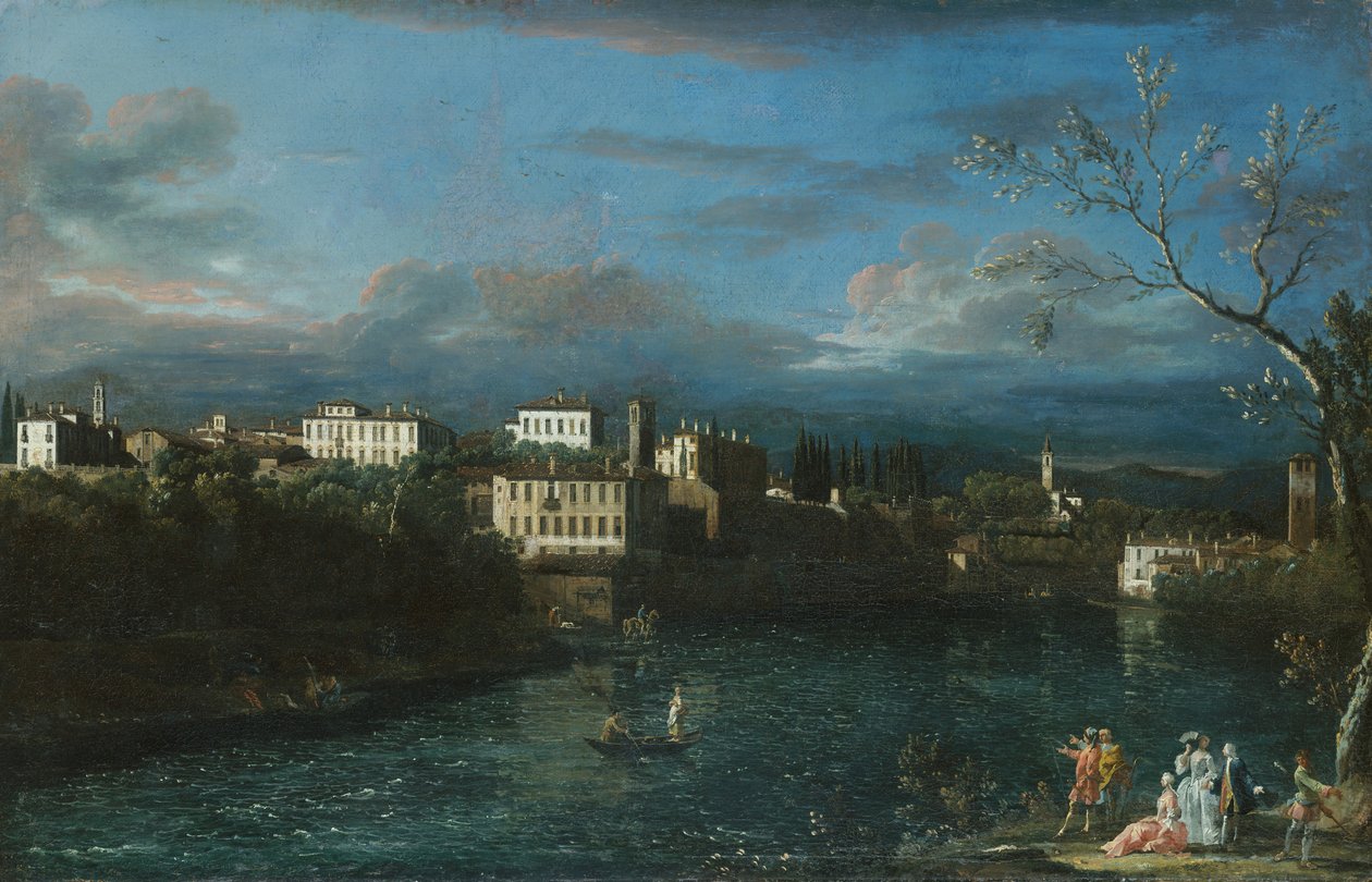 Vaprio dAdda, 1744. alkotó: Bernardo Bellotto