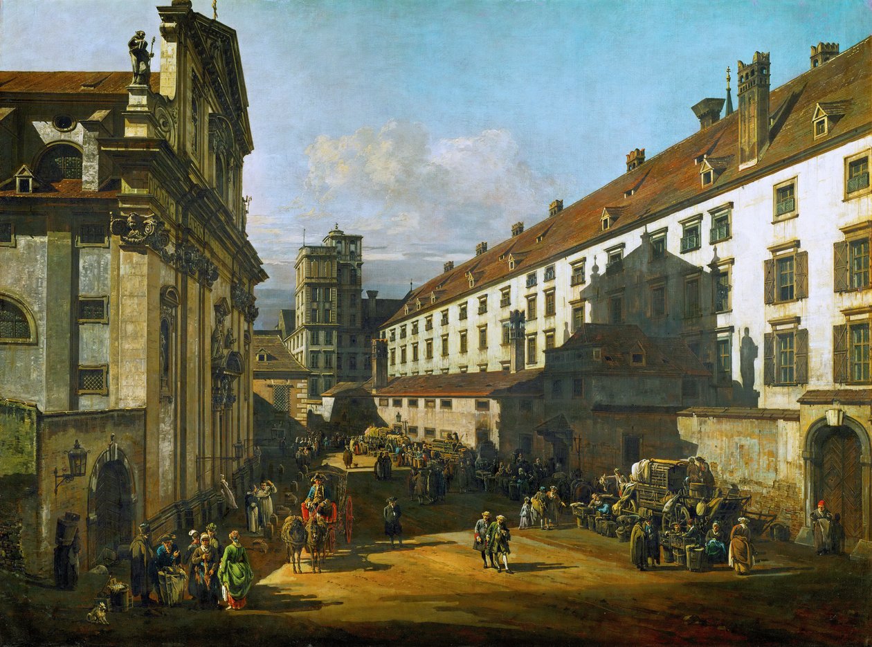 Bécs, dominikánus templom alkotó: Bernardo Bellotto