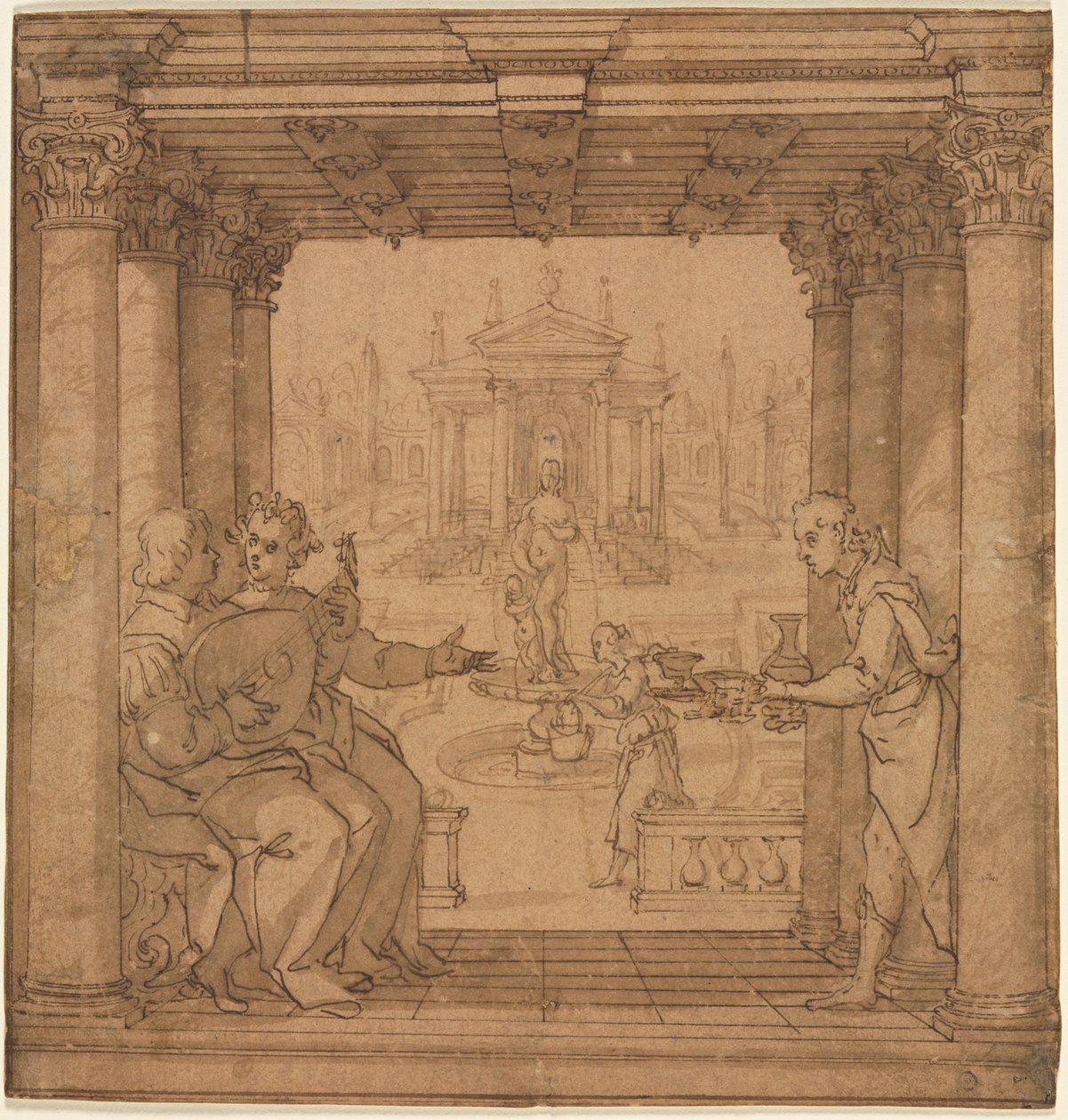 Illusztráció: Torquato Tassos Gerusalemme Liberata, 1586-1590. alkotó: Bernardo Castello