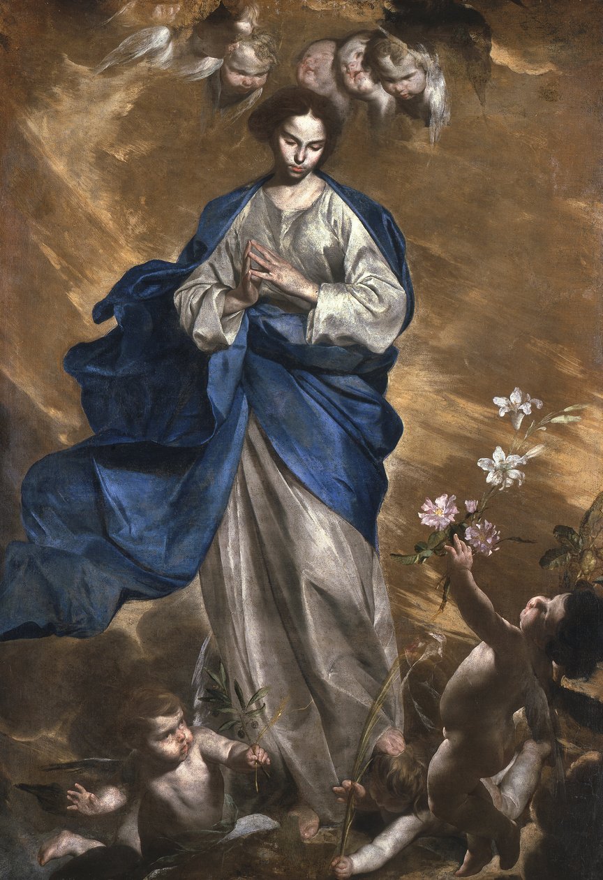 A Szeplőtelen Szűz alkotó: Bernardo Cavallino
