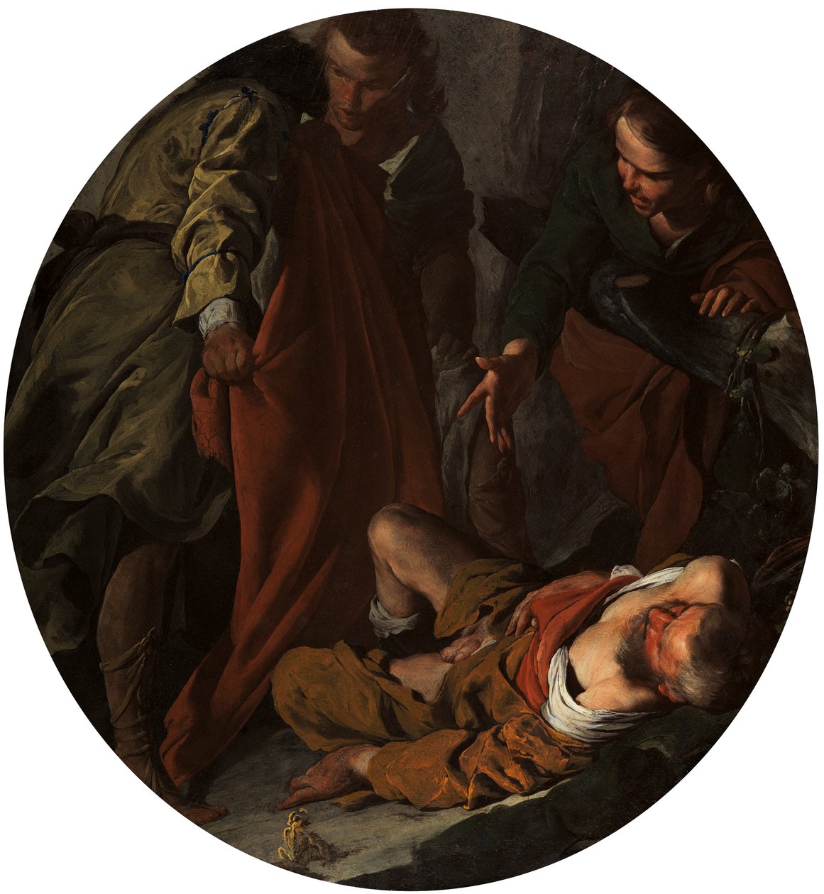 Noé részegsége alkotó: Bernardo Cavallino