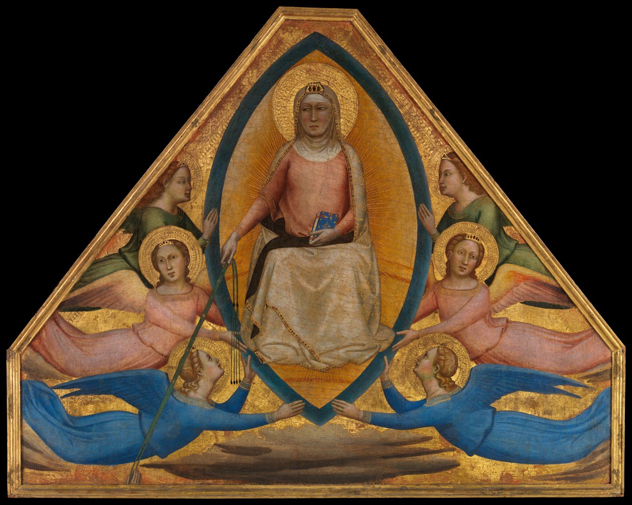 A Szűz mennybemenetele, kb. 1337-39. alkotó: Bernardo Daddi