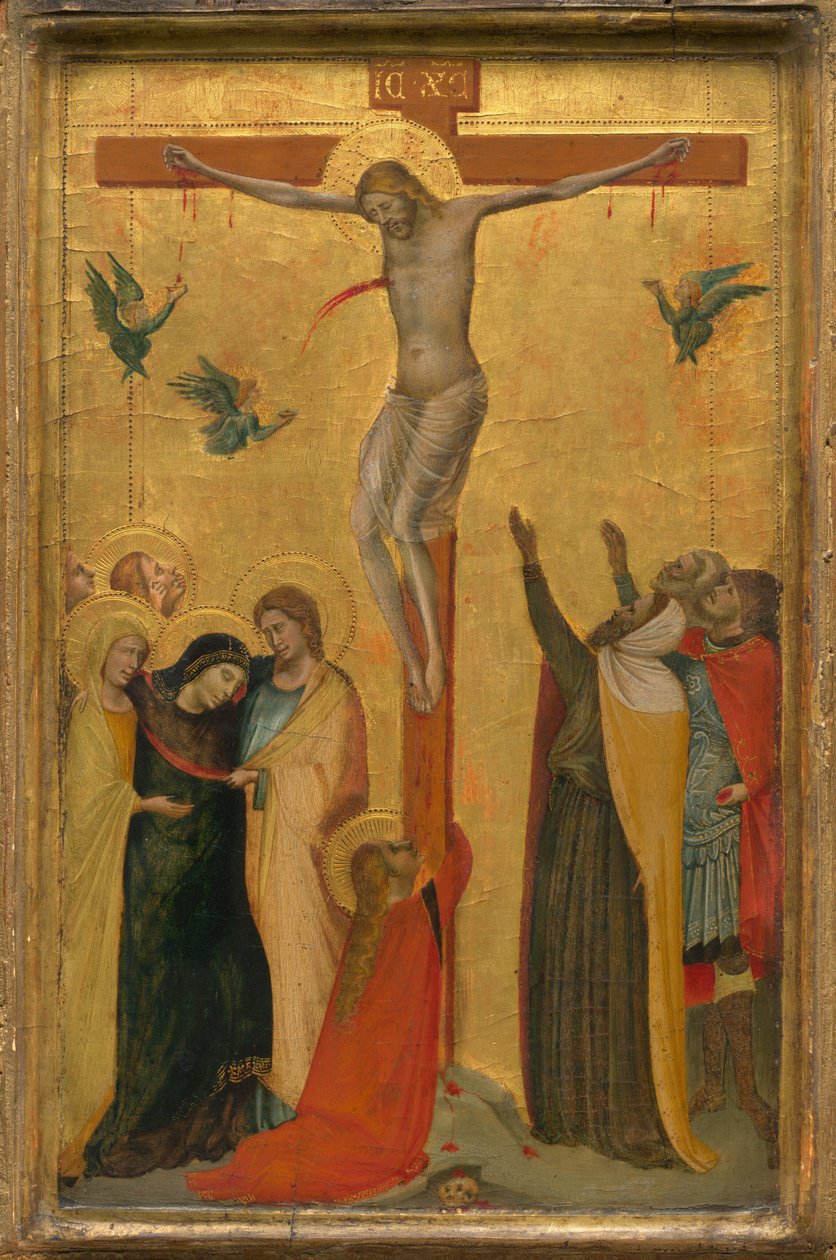 A keresztre feszítés, c. 13201325. alkotó: Bernardo Daddi