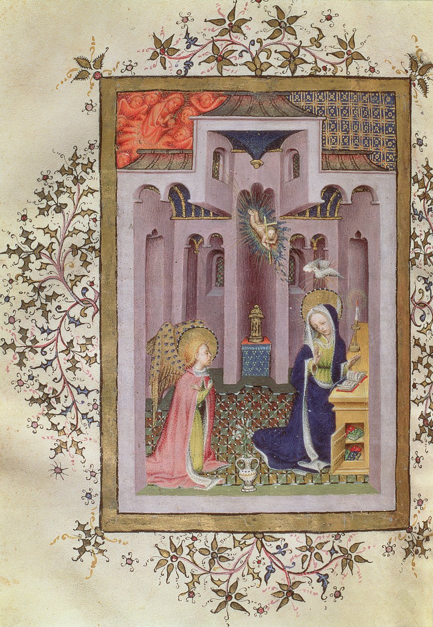 Angyali Üdvözlet alkotó: Bernardo Martorell