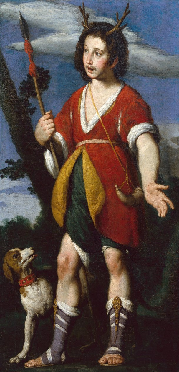 Actaeon (olaj, vászon) alkotó: Bernardo Strozzi