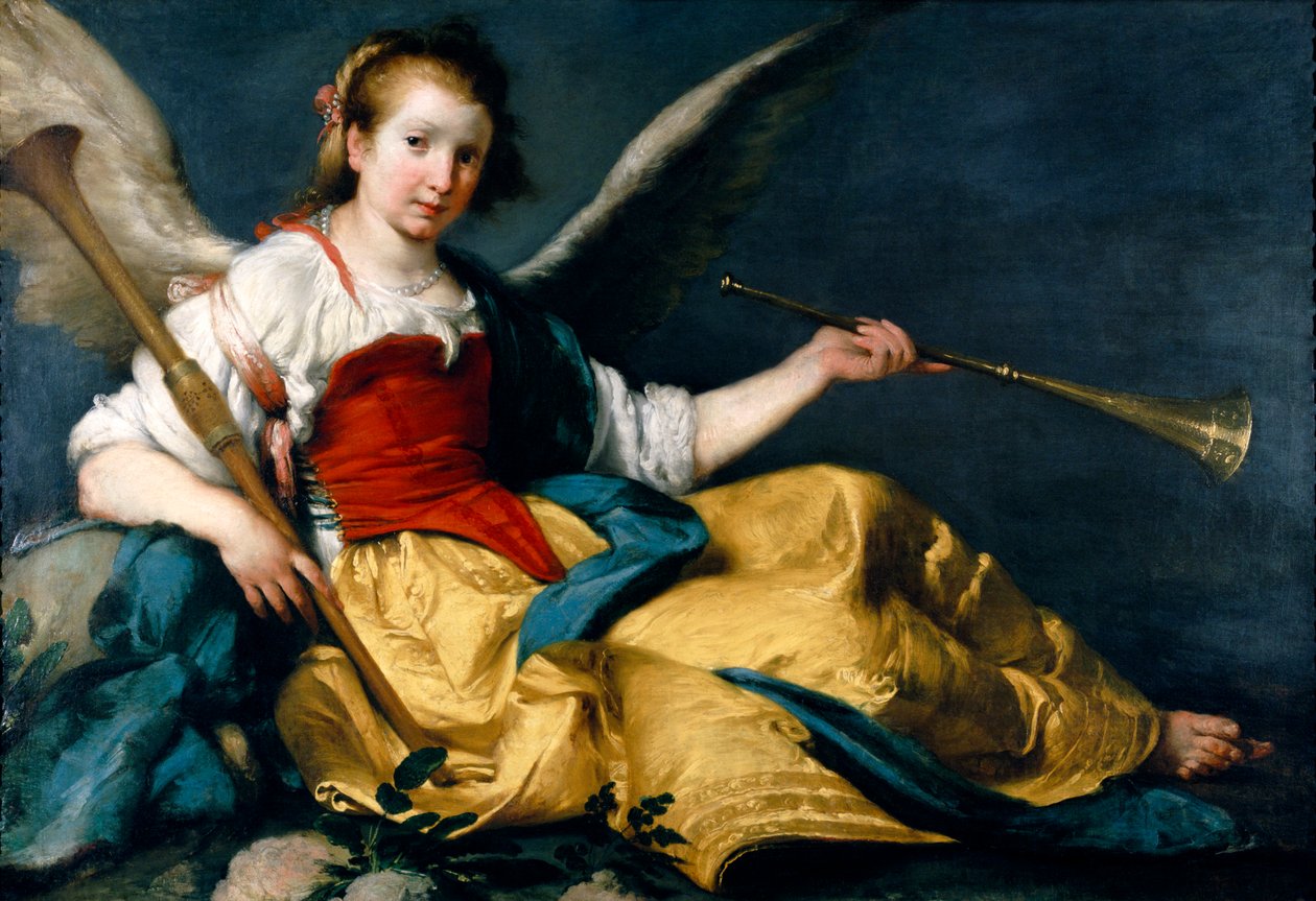 A hírnév allegóriája alkotó: Bernardo Strozzi