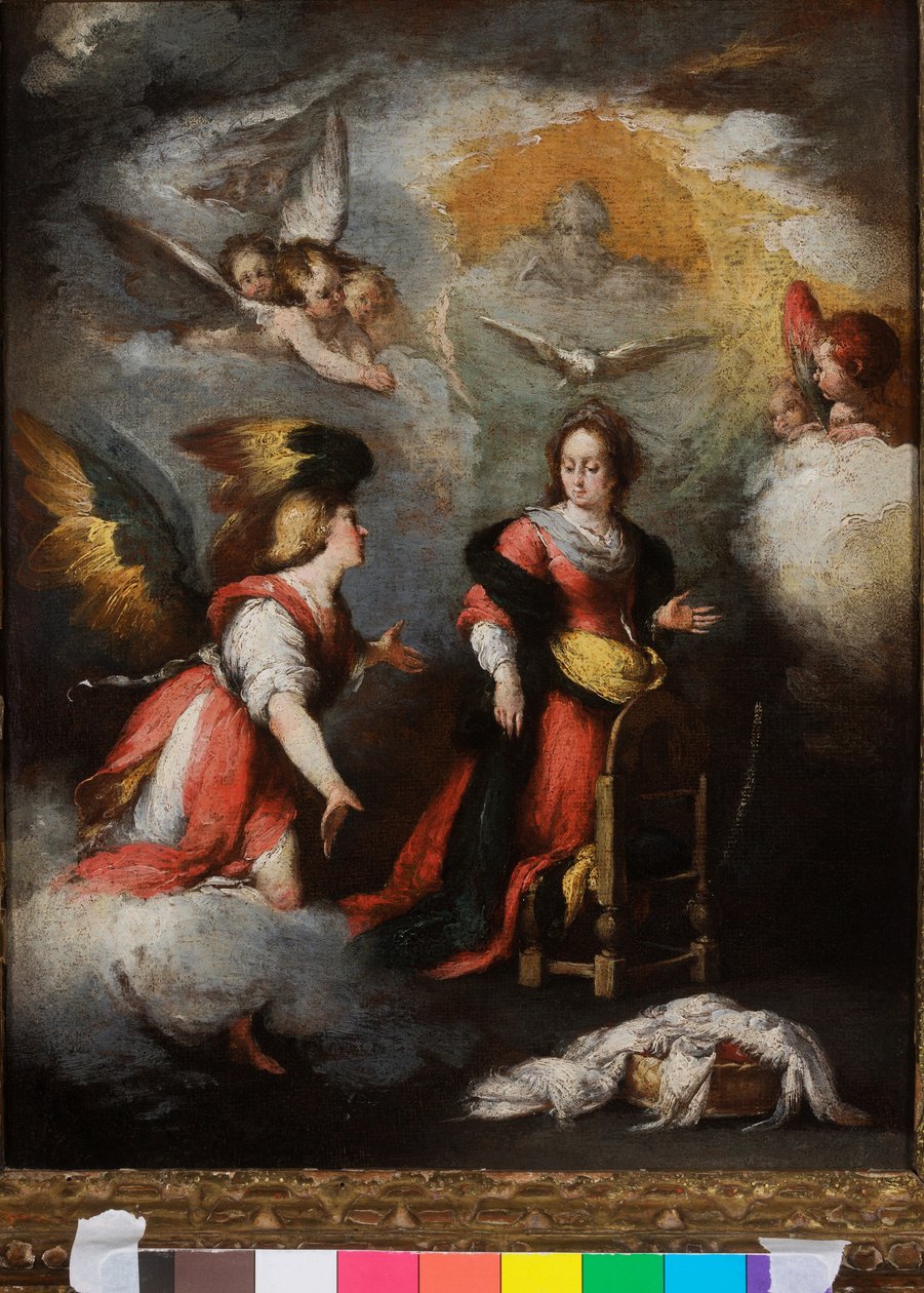 Angyali Üdvözlet alkotó: Bernardo Strozzi