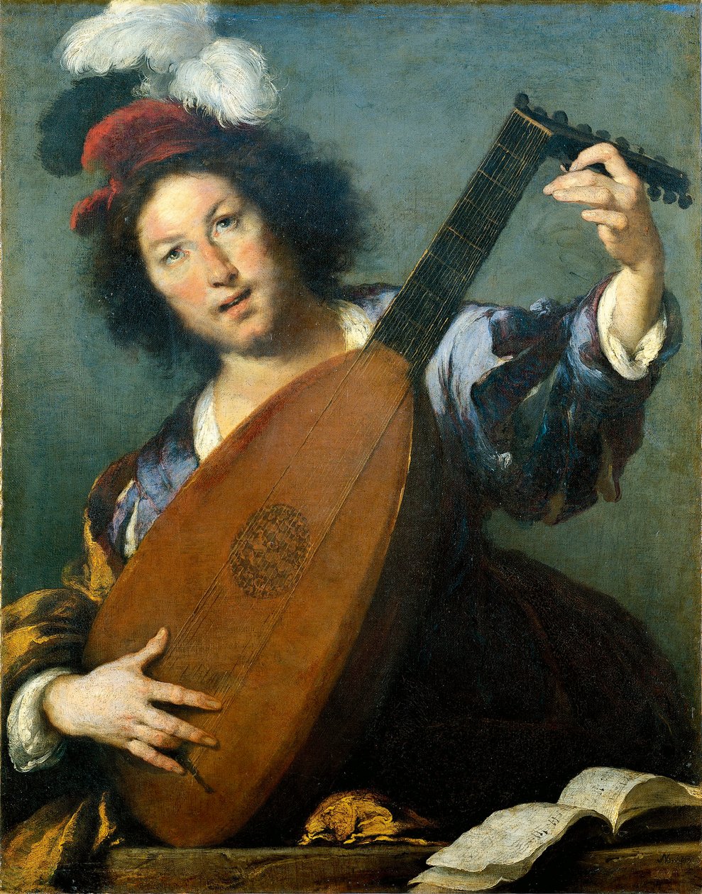 Ausztria, Bécs, A lantos alkotó: Bernardo Strozzi