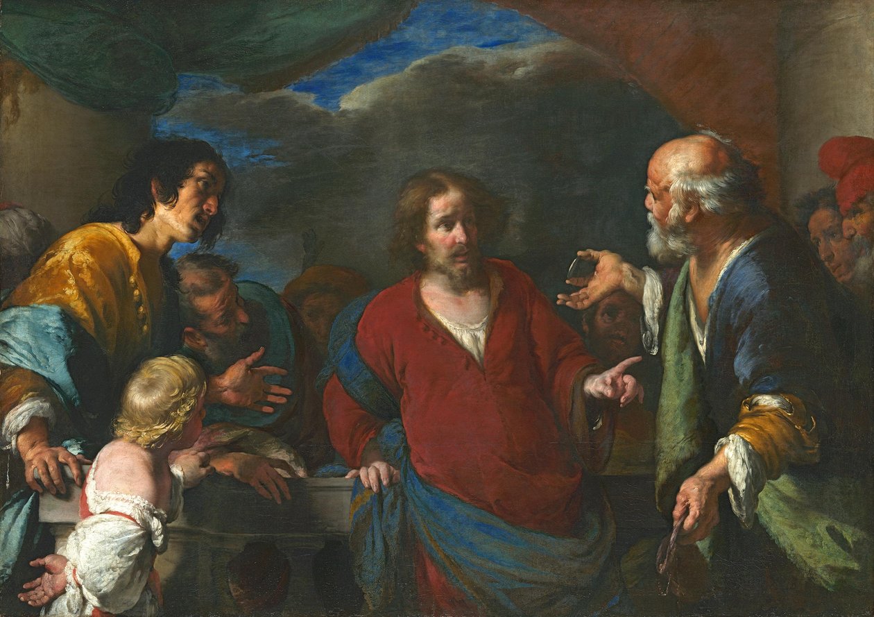 A kamatpénz példázata alkotó: Bernardo Strozzi
